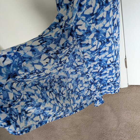 {tl} the letter blue patterned maxi dress - Picture 6 of 6